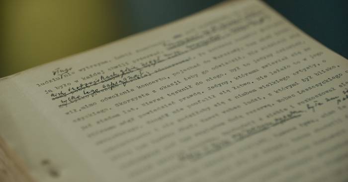 Rękopis Struny i serce